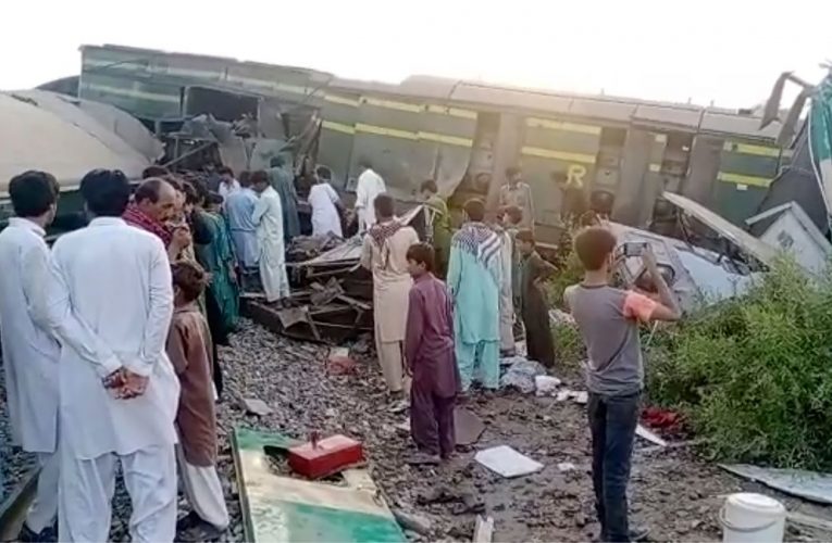 Pakistan: At least 40 killed, 50 injured as passenger trains collide in Sindh’s Ghotki district